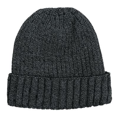 Čepice pletená EXTREME BEANIE se zateplením ŠEDÁ