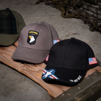 Čepice baseball US AIR FORCE ČERNÁ FOSTEX 215083BLK 2