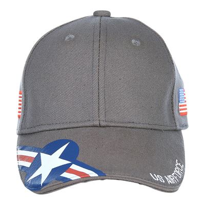 Čepice baseball US AIR FORCE ŠEDÁ FOSTEX 215083GRY 5