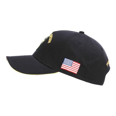 Čepice baseball US CAVALRY WWII 3D ČERNÁ