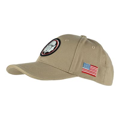 Čepice baseball 502nd PIR KHAKI