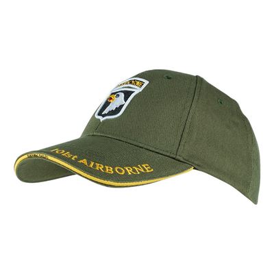 Čepice baseball ARMY 101st AIRBORNE ZELENÁ