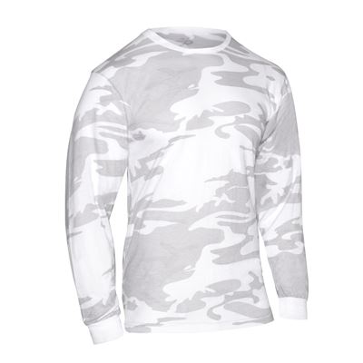 Triko s dlouhým rukávem WHITE CAMO