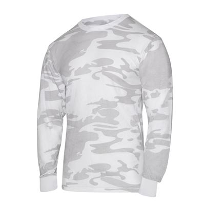 Triko s dlouhým rukávem WHITE CAMO