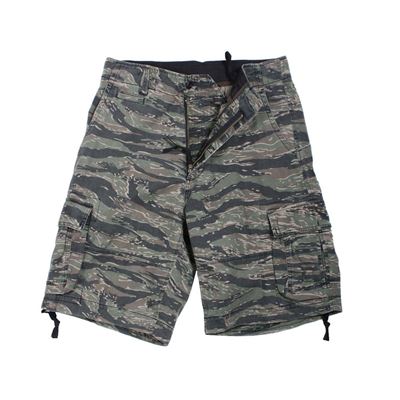 Kraťasy VINTAGE INFANTRY UTILITY TIGER STRIPE CAMO