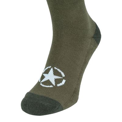 Ponožky US Army WWII ZELENÉ FOSTEX 233197 2