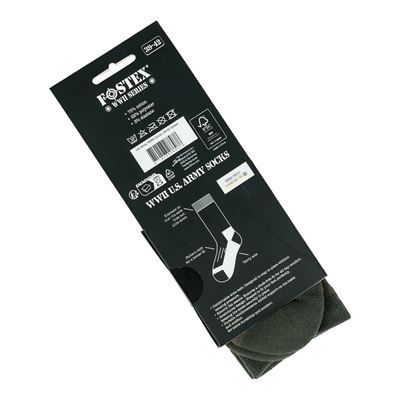 Ponožky US Army WWII ZELENÉ FOSTEX 233197 4