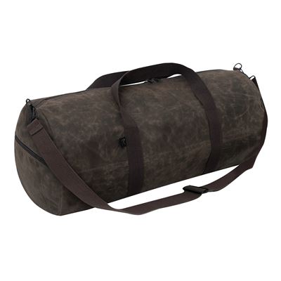 Taška WAXED DUFFLE BAG přes rameno 24" HNĚDÁ ROTHCO 2417BR 2