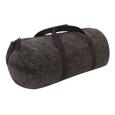 Taška WAXED DUFFLE BAG přes rameno 24" HNĚDÁ ROTHCO 2417BR 3