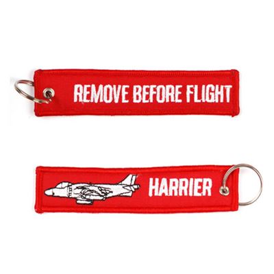 Klíčenka REMOVE BEFORE FLIGHT / HARRIER