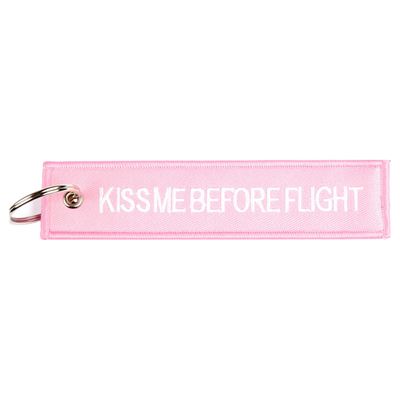 Klíčenka KISS REMOVE FLIGHT RŮŽOVÁ