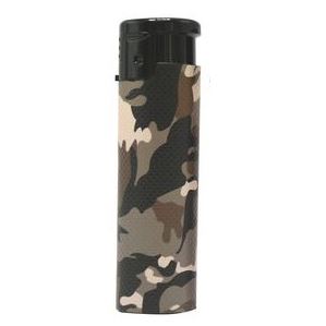 Zapalovač tryskový oválný maskovaný URBAN CAMO