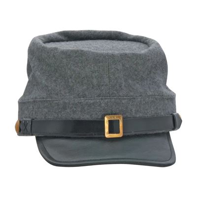 Čepice CIVIL WAR US Confederate ŠEDÁ