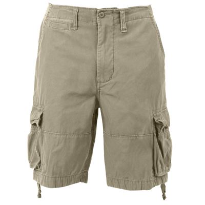 Kraťasy VINTAGE INFANTRY UTILITY KHAKI