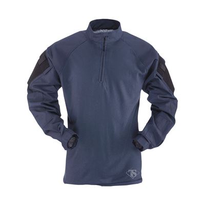 Košile taktická COMBAT TRU 1/4 ZIP MODRÁ (NAVY)