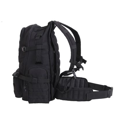 Batoh MULTI-CHAMBER Assault MOLLE ČERNÝ