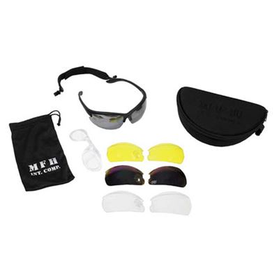 Brýle sluneční STRIKE orámování ČERNÉ MFH 25813 2