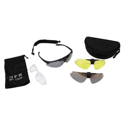 Brýle sluneční HAWK / 3 skla MFH 25823 2