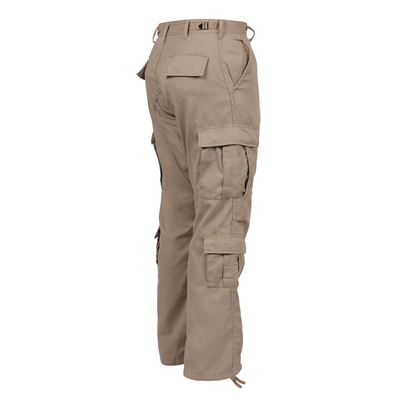 Kalhoty VINTAGE PARATROOPER KHAKI