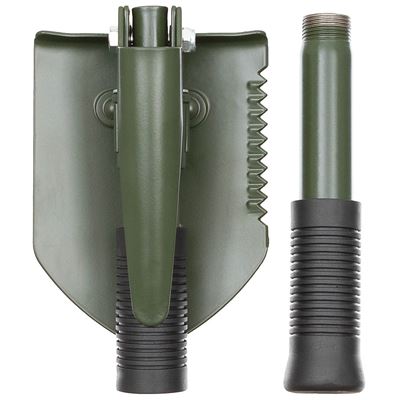 Lopatka polní mini s kopáčkem 3v1 ZELENÁ