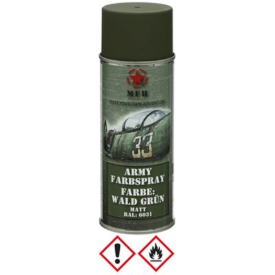 Barva ARMY ve spreji 400ml WALD ZELENÁ