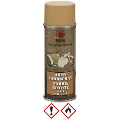 Barva ARMY ve spreji 400ml COYOTE MATT