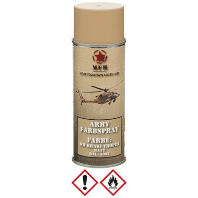 Barva ARMY ve spreji 400ml WH KHAKI TROPEN
