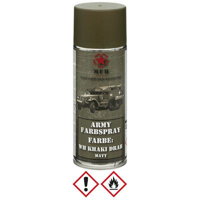 Barva ARMY ve spreji 400ml MATT WH KHAKI DRAB