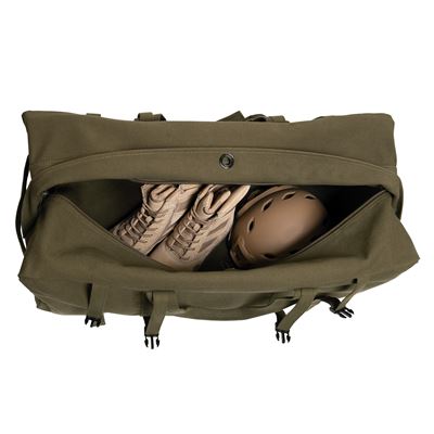 Taška GI TYPE DUFFLE BAG plátěná ZELENÁ