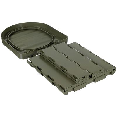 Toaleta CAMPING skládací přenosná ZELENÁ FOX Outdoor 27920B 4