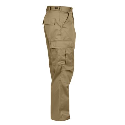 Kalhoty BDU RELAXED ZIPPER FLY KHAKI