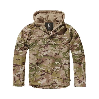 Bunda větrovka s kapucí WINDBREAKER TACTICAL CAMO