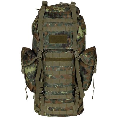 Batoh bojový MOLLE 65l polstrovaný + ALU výztuha FLECKTARN MFH 30250V 2