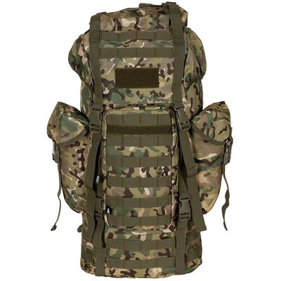 Batoh bojový MOLLE 65l polstrovaný + ALU výztuha OPERATION CAMO MFH 30250X 2