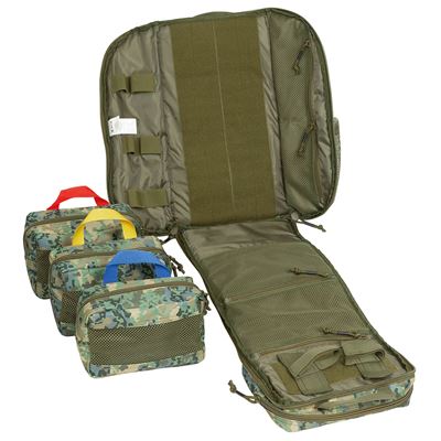 Batoh Medic Pack 30 TAZ tarn M-2017 Tarnanzug Neu MFH Defence 30360O 4