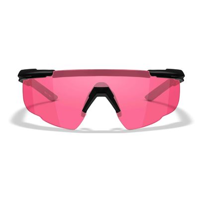 Brýle střelecké SABER ADVANCED ČERNÝ rám VERMILLION ČERVENÁ skla WILEY X 304-W 2