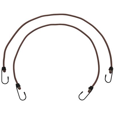 Gumicuk upínací s kovovými háky ø 6mm / délka 75 cm COYOTE