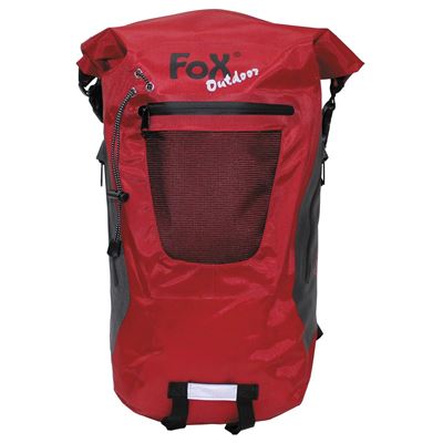 Batoh transportní nepromokavý "DRY PACK" 20l ČERVENÝ