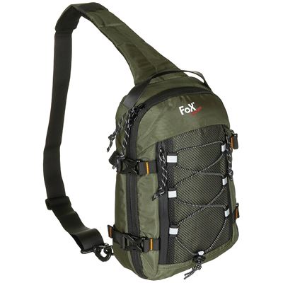 Batoh COMPACT SLING přes jedno rameno ZELENÝ