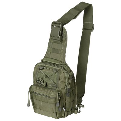 Taška přes rameno SHOULDER BAG MOLLE ZELENÁ