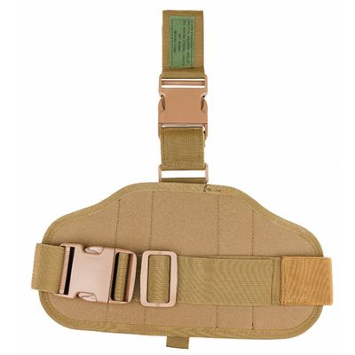 Pouzdro na zbraň stehenní MOLLE COYOTE BROWN