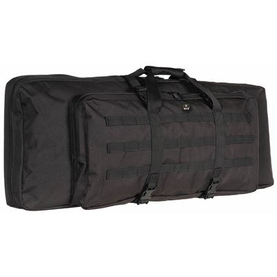 Taška na dvě pušky 90cm MODULAR s popruhy na záda ČERNÁ