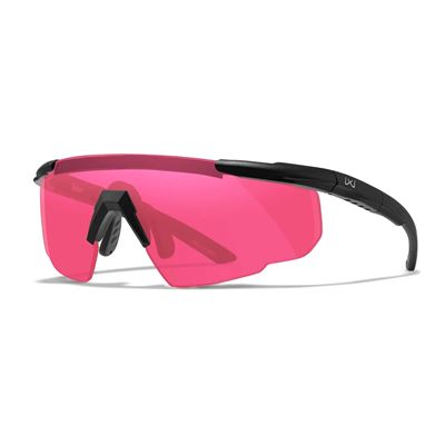 Brýle střelecké SABER ADVANCED sada II 3 skla ČERNÝ rám WILEY X 309-W 2
