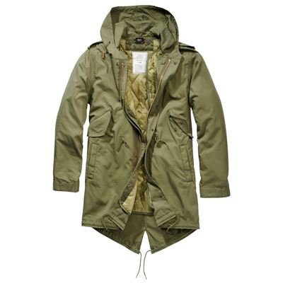 Bunda US M51 FISHTAIL PARKA ZELENÁ