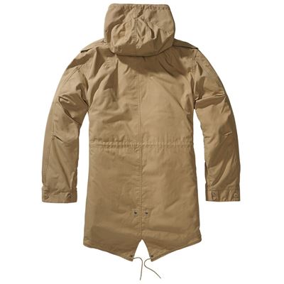 Bunda US M51 FISHTAIL PARKA CAMEL PÍSKOVÁ