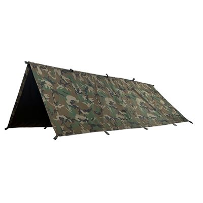Plachta TARP bivakovací 220 x 250 cm IRR WOODLAND