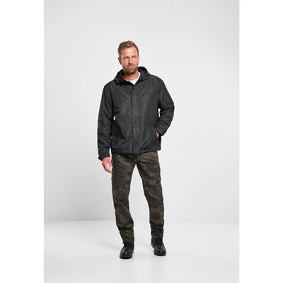 Bunda větrovka FRONTZIP WINDBREAKER ČERNÁ BRANDIT 3167-2 2