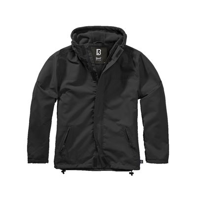 Bunda větrovka FRONTZIP WINDBREAKER ČERNÁ