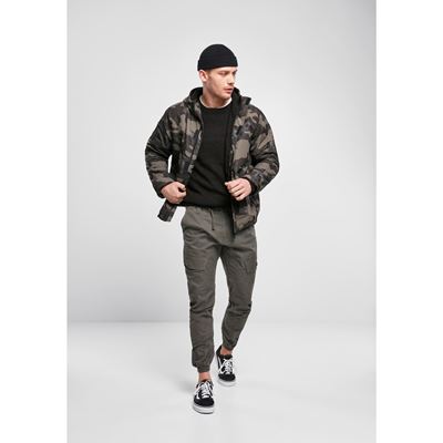 Bunda větrovka FRONTZIP WINDBREAKER DARK CAMO BRANDIT 3167-4 2