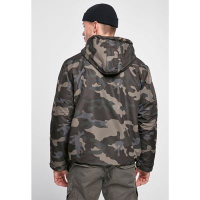 Bunda větrovka FRONTZIP WINDBREAKER DARK CAMO BRANDIT 3167-4 3